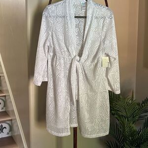 NWT White Catalina Swimsuit Coverup